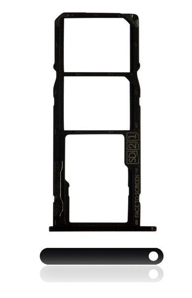 Motorola Moto G7 Power XT1955-Sim Holder- Ceramic Black