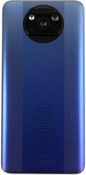 Xiaomi Poco X3 Pro-Battery Cover- Blue 