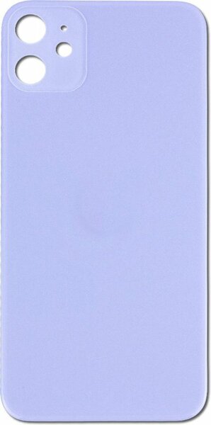 For iPhone 12 Back Glass- Purple