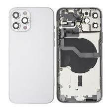 For iPhone 14 Pro Middle Frame Pulled (A) Complete With Parts (No Battery)- White
