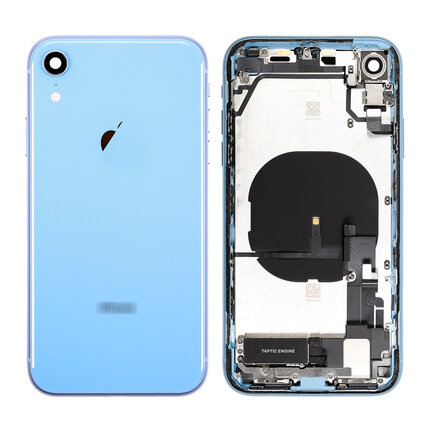 For iPhone XR Middle Frame Pulled (A) Complete With Parts (No Battery)- Blue
