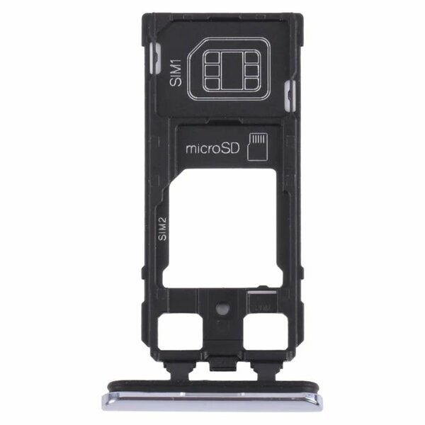Sony Xperia 1 J8110/J9110-Sim Holder- Grey