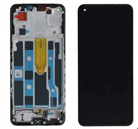 OnePlus Nord CE 2 5G-Display + Digitizer + Frame- Black