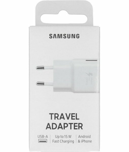 Samsung Travel Adapter 15W TA (Without Cable) EP-TA20EWENGEU White- EU Blister
