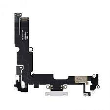 For iPhone 14 Plus Charger Connector Flex- White