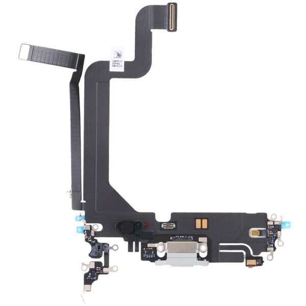 For iPhone 14 Pro Max Charger Connector Flex - White
