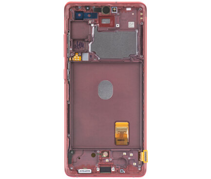 Samsung Galaxy S20FE 4G SM-G780F-Display Complete- Cloud Red