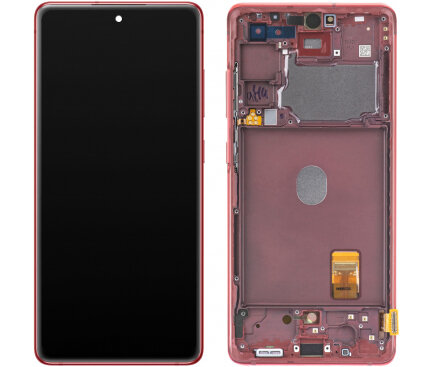 Samsung Galaxy S20FE 4G SM-G780F-Display Complete- Cloud Red