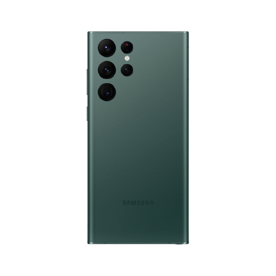 Samsung Galaxy S22 Ultra SM-S908B-Battery Cover Pulled- Green
