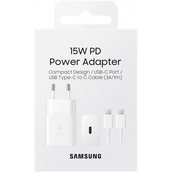 Samsung Travel Charger Type-C EP-T1510XWEGEU White- EU Blister