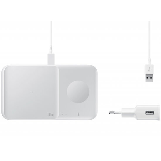Samsung Wireless Charger Duo (W/O TA) EP-P4300BWEGEU White-EU Blister