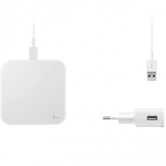 Samsung Wireless Charger Pad EP-P1300BWEGEU White-EU Blister