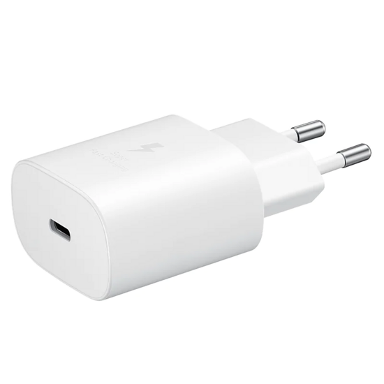 Samsung PD 25W Fast Wall Charger EU Plug EP-TA800XWEGWW White-EU Blister