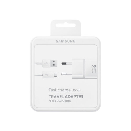 Samsung Travel Charger Micro USB EP-TA20EWEUGWW White-EU Blister