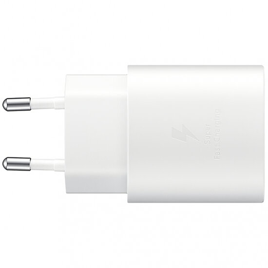 Samsung 25W Travel Adapter (W/O Cable) EP-TA800NWEGEU White- EU Blister