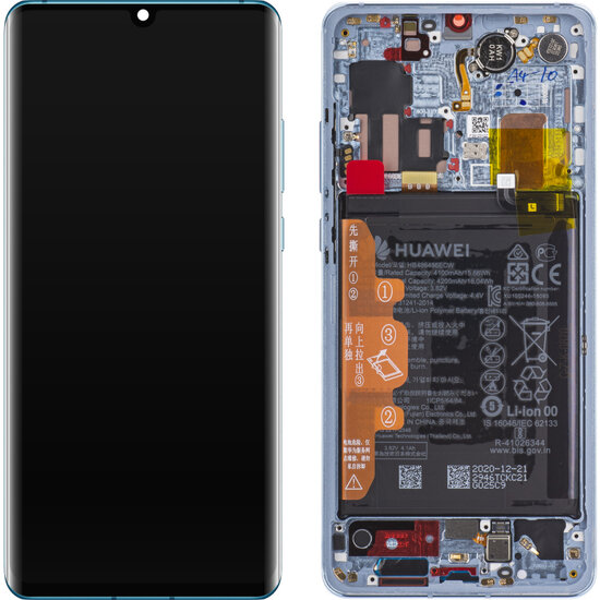 Huawei P30 Pro-LCD Display Module + Battery- Breathing Crystal