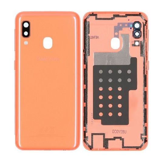 Samsung Galaxy A20E SM-A202F-Battery Cover- Coral