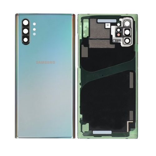 Samsung Galaxy Note 10 Plus SM-N975F-Battery Cover- Aura Glow/Silver