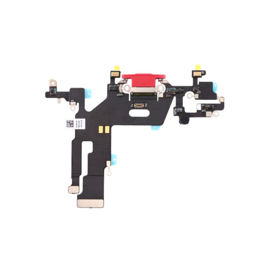 For iPhone 11-Charger Connector Flex- Red