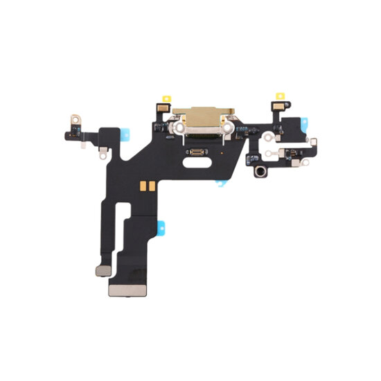 For iPhone 11 Charger Connector Flex-Yellow