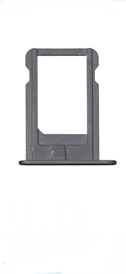 For iPhone 5/ 5S/ 5SE-Sim Holder- Black