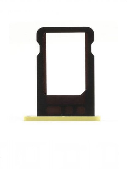 For iPhone 5C Sim Holder- Yellow