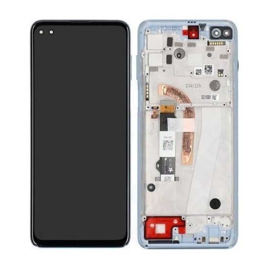 Motorola Moto G100 XT2125-4-Display + Frame- White