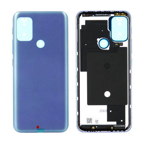 Motorola Moto G20 XT2128-Battery Cover- Breeze Blue