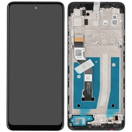 Motorola Moto G60S-Display + Digitizer + Frame- Black