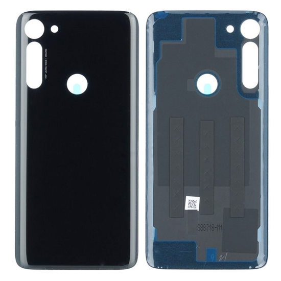Motorola Moto G8 Power-Battery Cover + Adhesive- Black