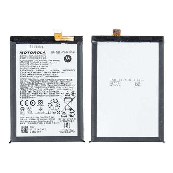 Motorola Moto G9 Power-Battery MC50- 6000mAh