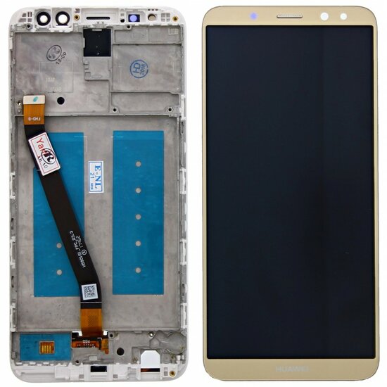 Huawei Mate 10 Lite-Display + Digitizer + Frame- Gold