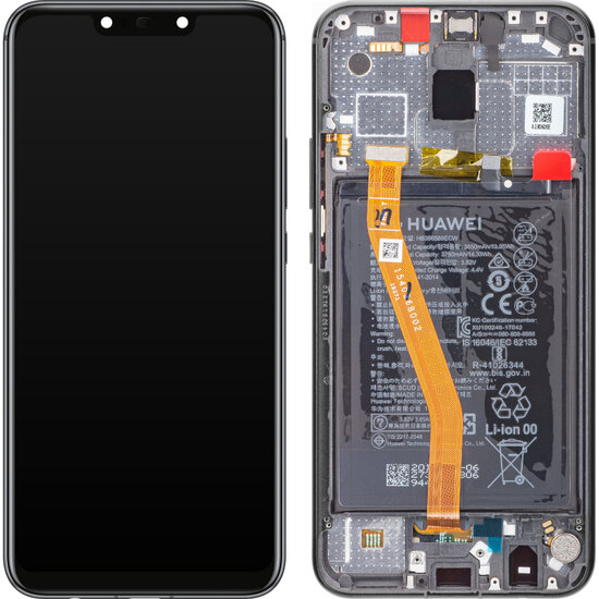 Huawei Mate 20 Lite-LCD Display Module + Battery- Black