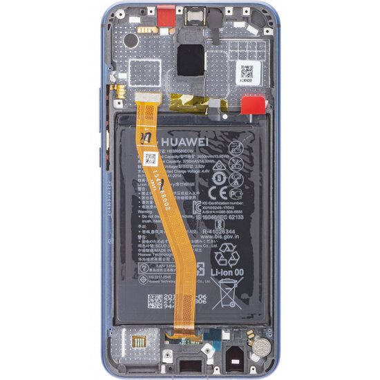 Huawei Mate 20 Lite-LCD Display Module + Battery- Blue