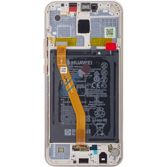 Huawei Mate 20 Lite-LCD Display Module + Battery- Gold
