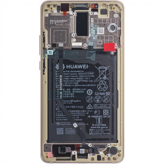 Huawei Mate 10-LCD Display Module + Battery- Brown