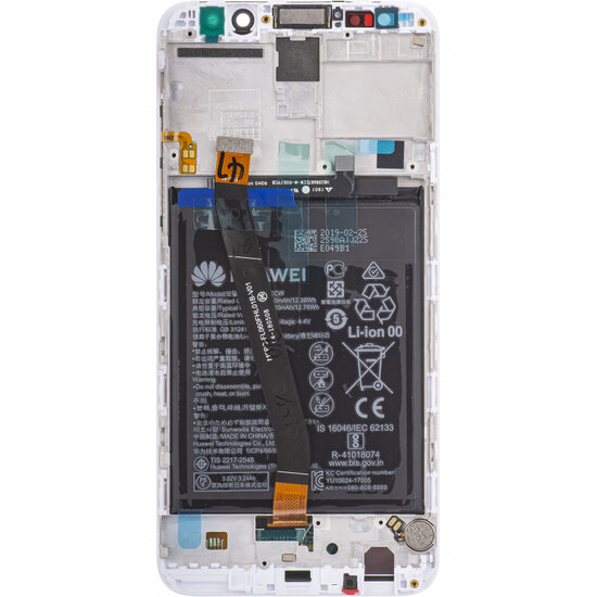 Huawei Mate 10 Lite-LCD Display Module + Battery- Gold/White
