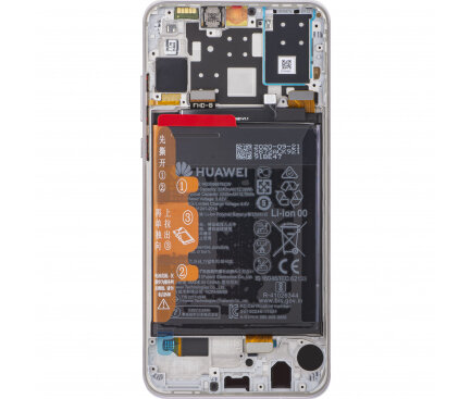 Huawei P30 Lite (32MP Front Camera Version)LCD Display Module + Battery- White