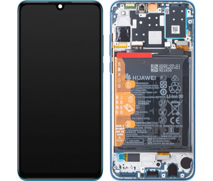 Huawei P30 Lite-LCD Display Module + Battery- Blue