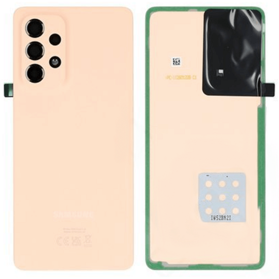 Samsung Galaxy A53 5G SM-A536B-Battery Cover- Peach
