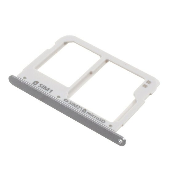Samsung Galaxy A3 2016/ A5 2016-Sim/MicroSD Holder- Silver