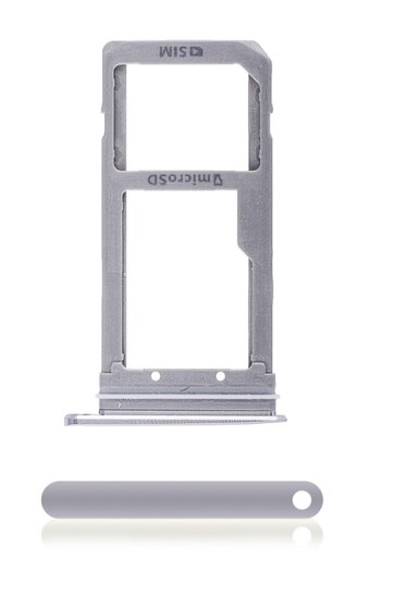 Samsung Galaxy S7/ S7 Edge-Sim Holder- Silver
