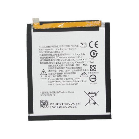 Nokia 7.1 TA-1095/Ta-1100-Replacement Battery HE342- 3000mAh