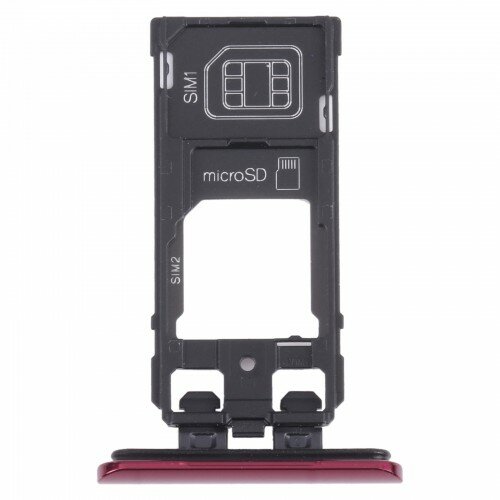 Sony Xperia 5 J8210/ J8270-Sim Holder- Red