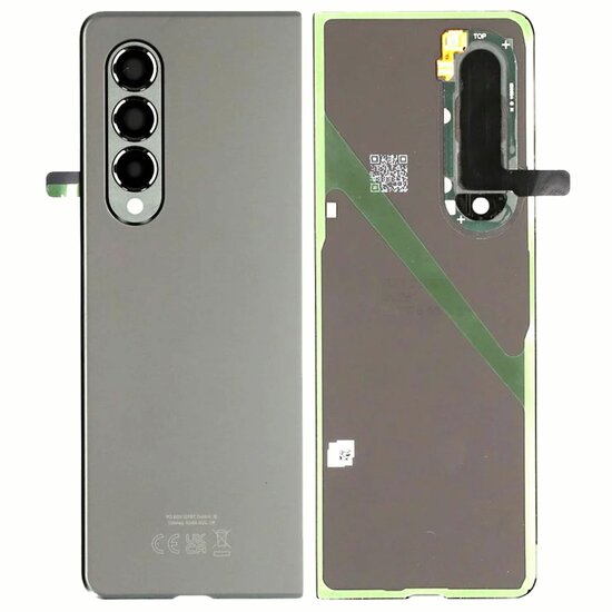 Samsung Galaxy Z Fold 3 SM-F926B-Battery Cover- Phantom Silver