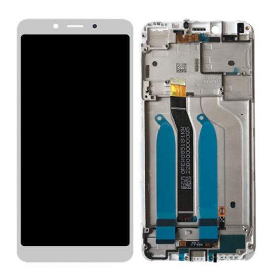 Xiaomi Redmi 6/ 6A-Display + Digitizer + Frame- White