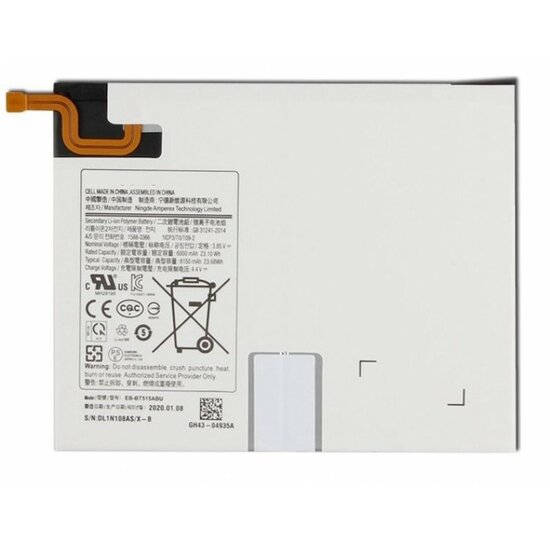 Samsung Galaxy Tab A 10.1 2019 SM-T515/SM-T510-Replacement Battery EB-BT515ABU- 6150mAh