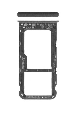 Huawei P Smart-Sim Holder- Black