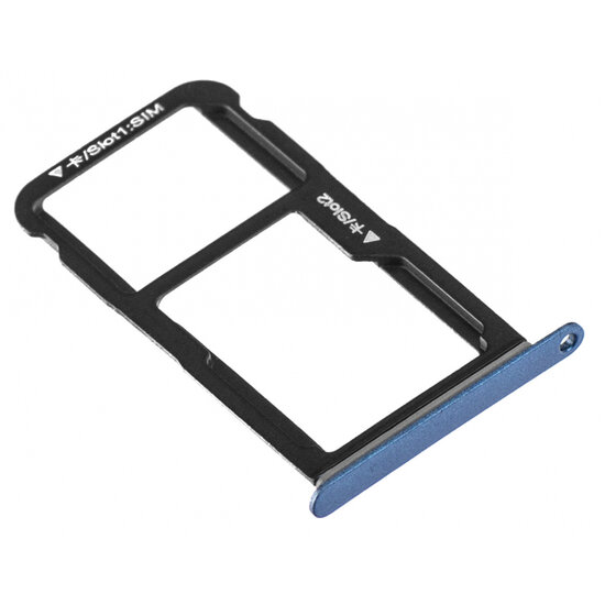 Huawei P10 Lite-Sim Holder- Blue
