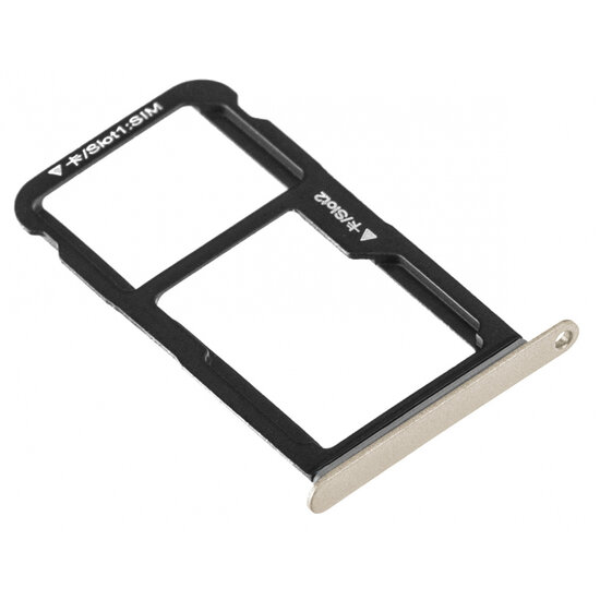 Huawei P10 Lite-Sim Holder- Gold